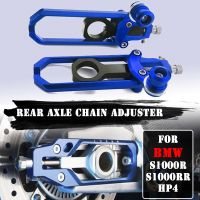 Motorcycle CNC Rear Axle Chain Adjuster Tensioners For BMW S1000RR S1000R S1000 R RR S 1000 HP4 2009 2010 2011 2012 2013-2017