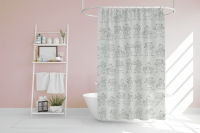 Shower curtain ผ้าม่านห้องน้ำ PEVA ม่านห้องน้ำโรงแรม รีสอร์ท ลายเด็ก 220x180 cm S191101-2B