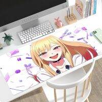 Marin Kitagawa อะนิเมะ My Dressing Dear Mouse Pad เครื่องเกมคอนโซล XL ปรับแต่งขนาดควีนไซส์ใหม่ แผ่นรองเมาส์ XXL