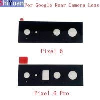 กล้องด้านหลังกระจกสำหรับ Google Pixel 6 6กล้องมืออาชีพ6อะไหล่กระจก