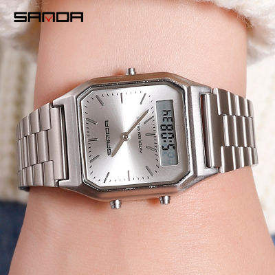 Luxury Sports Watches For Women White Ladies Quartz Digital Waterproof Wristwatches Female Clocks Electronic Relogio Feminino