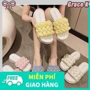miễn phí vận chuyểnDép Nữ Đế Dày Ngọc Trai Thời Trang Phong Cách Hàn Quốc