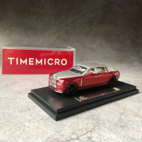 Time Micro 164 Model Car Rolls-R Phantom 8 Alloy Die-Cast Vehicle Collection Display Gifts
