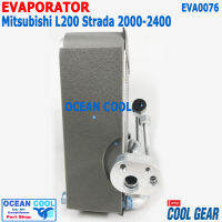 คอล์ยเย็น มิตซูบิชิ สตราด้า 2000 - 2004 EVA0076 COOL GEAR แท้ TG446600-32114W แกรนดิส ,จีวากอน Evaporator for Mitsubishi L200 Strada G-Wagon  Grandis  รุ่นโบลเวอร์ใบพัด 1 ข้าง ตู้แอร์