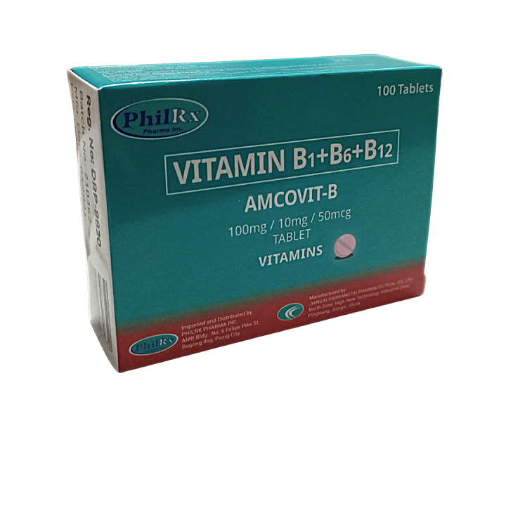 PhilRx Vitamin B Complex 100 Tablets - AMCOVIT-B | Lazada PH