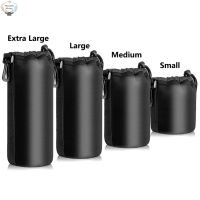 HK Waterproof Camera Lens Bag Drawstring Bag Compatible For Canon Sony Nikon Dslr Camera Lens Barrel Sleeve With Hook