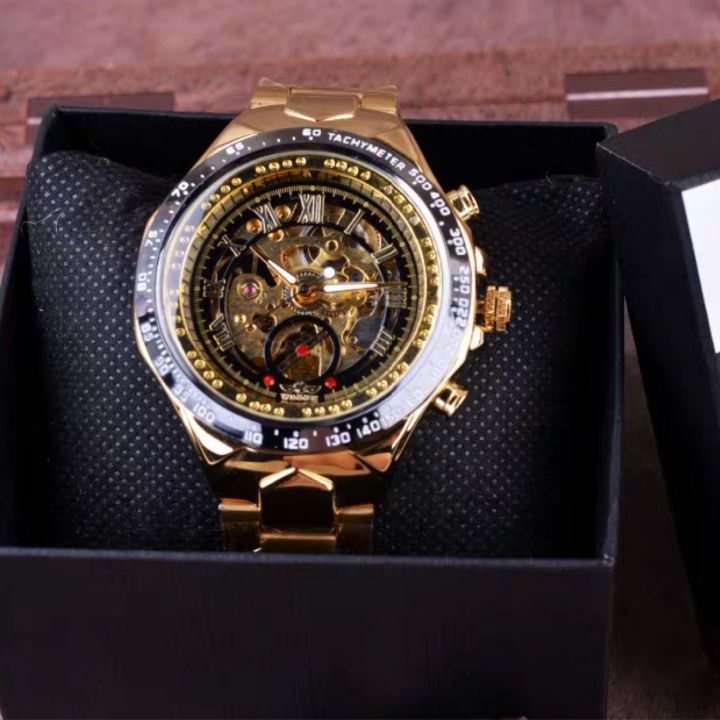 นาฬิกาสำหรับผู้ชายกลไกอัตโนมัติกลวงออก-tourbillon-นาฬิกาเกรดสูงกลไกนาฬิกาเรืองแสงเท่ๆสำหรับผู้ชายหล่อในหมู่นักเรียน