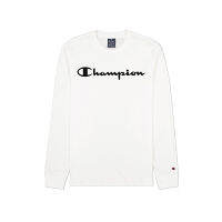 CHAMPION MEN - EU เสื้อยืดแขนยาวผู้ชาย-ไซส์ยุโรป CREWNECK LONG SLEEVE T-SHIRT  218285-WW001