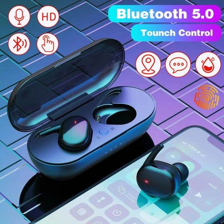 TWS Wireless Bluetooth Earphones Y30 Sports Headset 5.0 Stereo HiFi