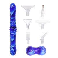 Handmade Resin Point Drill Pen And Resin Pen Holder Tool Accessories Kit ForSquareRound 5D DIY Diamond Painting Embroidery