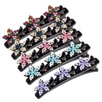 ▤✷◄ Women Elegant Flower Pearls Braid Hairpins Sweet Hair Decorate Clips Bangs Hold Barrettes Headband Fashion Hair Accessories Set