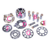 Excavator hydraulic maintenance parts PC200-7-8 cylinder block/piston shoe/Swing/valve plate