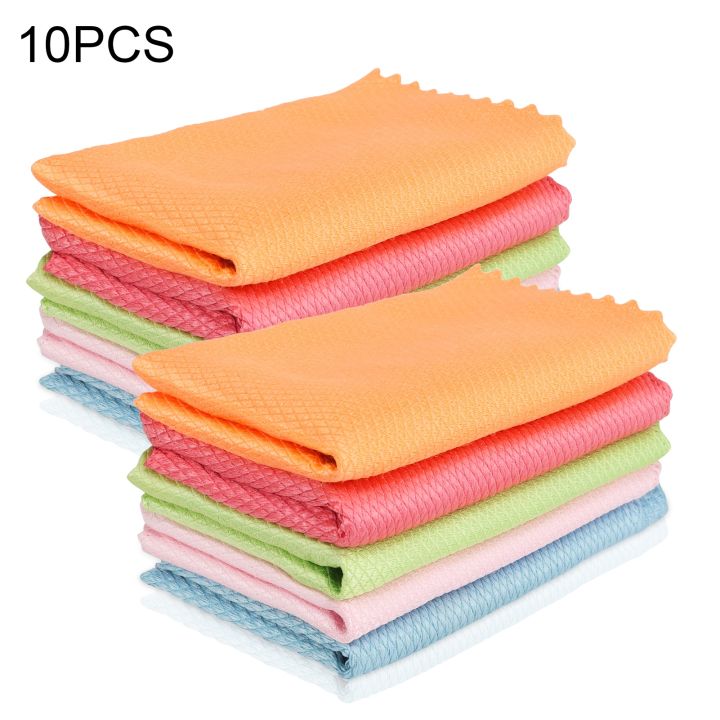 5-10pcs-wave-pattern-fish-scale-cloth-rag-water-absorbable-glass-kitchen-cleaning-cloth-wipes-table-chiffon-de-nettoyage-30x40cm