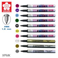 SAKURA(ซากุระ) ปากกาเพ้นท์ F หัว 1.0 มม FINE XPMK Sakura Paint marker มีทุกสีให้เลือก 1 แท่ง