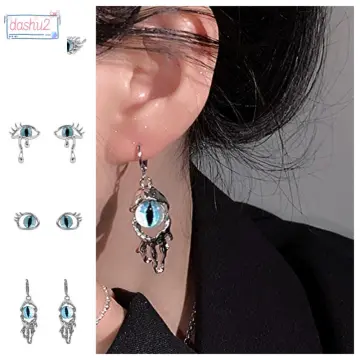 Crystal Eye Of Luck Stud Earrings