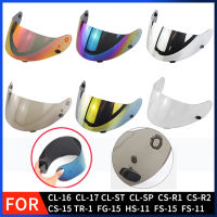 หมวกกันน็อครถจักรยานยนต์ Visor สำหรับ HJC HJ-09 CL-16 CL-17 CL-ST CL-SP TR-1 CS-R2 CS-15 FG-15 FS-15หมวกกันน็อคแบบเต็มหน้าแว่นตาเลนส์