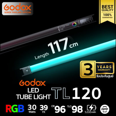 Godox LED TL120 RGB 30W 2700-6500K 5200mAh - รับประกันศูนย์ Godox Thailand 3ปี ( Stick, Tube )