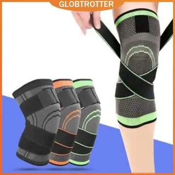 A Pair Sports Knee Pads Long Warm Compression Leggings Basketball Football  Mountaineering Running Meniscus Patella Protector, Specification: L (Sky  Blue)