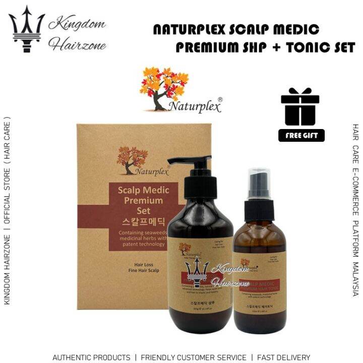 [FREEBIES] Naturplex Korea Scalp Medic Premium Shampoo & Hair Tonic Set