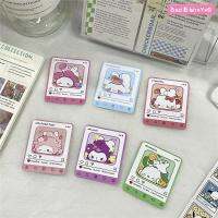 BASILBLA 20pcs/set Cinnamoroll สติกเกอร์ Cinnamoroll แมว KT คุโรมิ สติกเกอร์การ์ตูนอนิเมะ Kuromi สติ๊กเกอร์ติดเครื่องเขียน งานฝีมือดีไอวาย บัญชีมือตกแต่ง