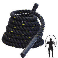 Heavy Jump Ropes for Fitness Weighted Adult Exercise Battle Ropes Total Body Workouts, Power Training in Gym to Improve Strength-orefq3765