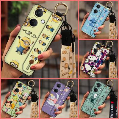 Silicone Shockproof Phone Case For OPPO K11/OnePlus Nord CE3/1+Nord CE3 Anti-dust Cute Phone Holder Fashion Design ring