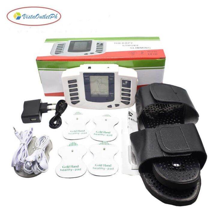 Electronic Pulse Massager Stroke Therapy Machine With Slippers