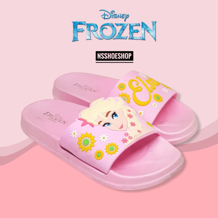 รองเท้าแตะ-โฟรเซ่น-frozen-fz922-009-ลิขสิทธิ์แท้-disney-รองเท้าแตะเด็ก-เอลซ่า-size-26-35