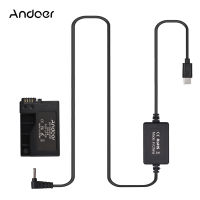 Andoer PD USB Type-C สาย DR-E8 Dummy แบตเตอรี่ DC Coupler LP-E8สำหรับ Canon EOS Rebel T5i T4i T3i T2i Kiss X7 X6 X5 X4 700D 650D 600D 550D