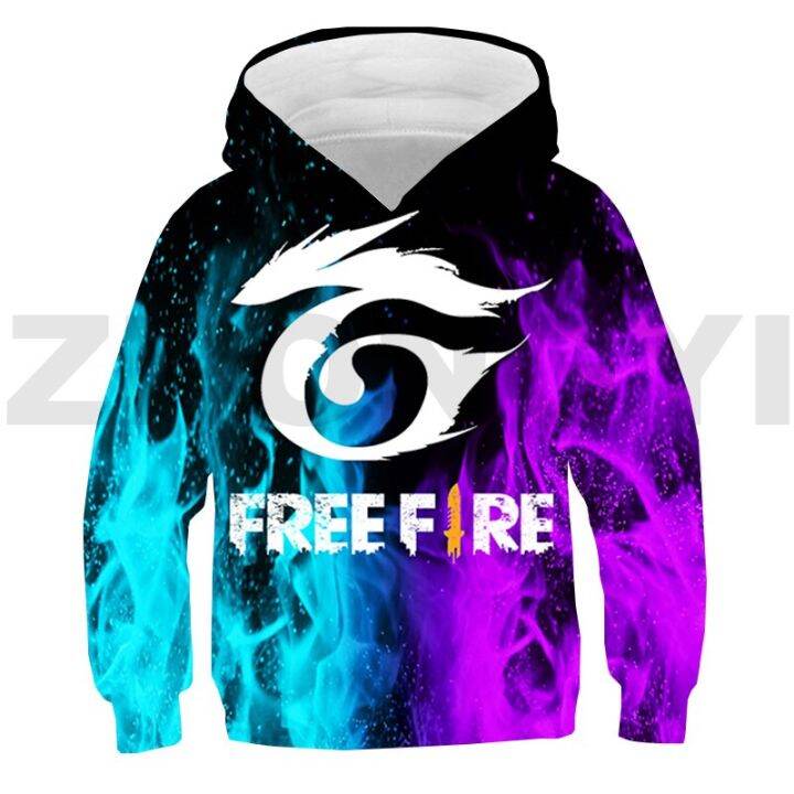 แฟชั่นเกมฟรี-fire-garena-เสื้อกันหนาวเด็ก-3d-อะนิเมะฟรี-fire-hoodie-เด็กวัยรุ่น-streetwear-ขนาดใหญ่เสื้อผ้า