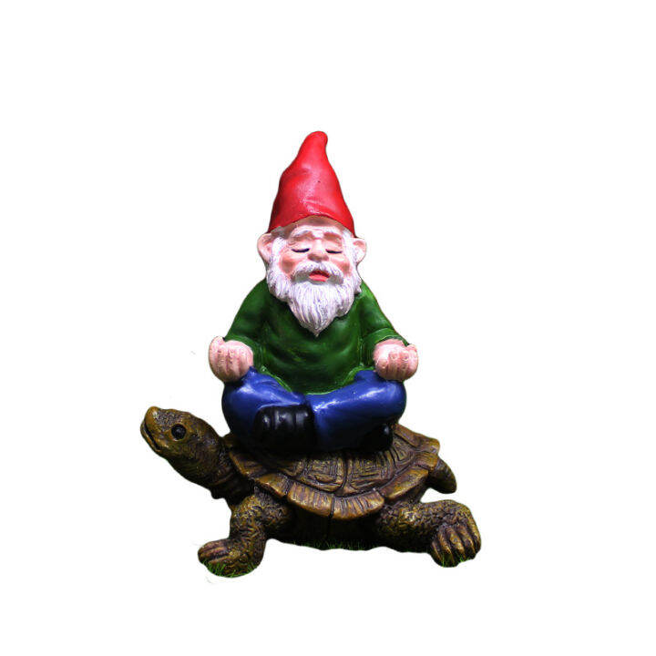 dwarf-miniature-collectible-elf-gnome-garden-decoration-garden-gnome-decoration-micro-landscape-elf-figurine-zen-turtle-figurine