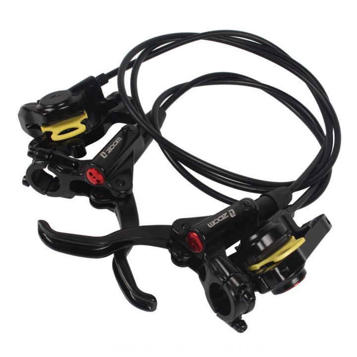 zoom-hb-875-mtb-disc-brake-ชุดเบรคไฮดรอลิคดิสเบรค-หน้า-หลัง-จักรยาน-สีดำ