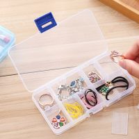 10/15/24 Lattices Storage Box For Jewelry Earring Beads Sorage Containers DIY Needle Thread Button Organizer Storage Bin Plastic