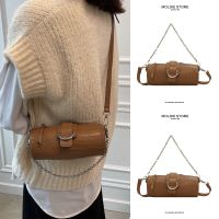 French niche unique design high-end sense chain Messenger small bag female 2023 new summer all-match cylinder bag 【BYUE】