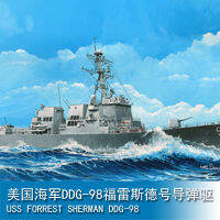 小号手1/350美国海军DDG-98福雷斯德号导弹驱04528