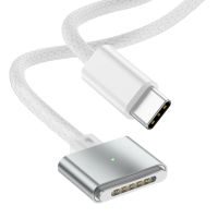 Atowin 1.8เมตรไฟ LED ยูเอสบีแม่เหล็ก C To Magsafe 3สายชาร์จ PD ที่ชาร์จสำหรับ MacBook Air Pro A2681 A2442 A2485สายอะแดปเตอร์ไฟฟ้า140W