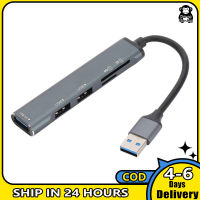 จัดส่งเร็วยูเอสบีฮับยูเอสบีต่อตัวแปลงแบบหลายพอร์ตแยก1 USB 3.0 USB 2 2.0พร้อม TF การ์ดรีดเดอร์ SD สำหรับโน็คบุคตั้งโต๊ะชิ้น