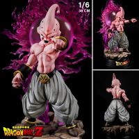 Figure ฟิกเกอร์ Fire Phoenix Studio จากการ์ตูนเรื่อง Dragon Ball Z ดราก้อนบอล แซด Majin Buu Kid มาจิน บู คิด บูร่างเล็ก จอมมารบู เกิดขึ้นจากพ่อมดบาบีดี้ 1/6 สูง 38 cm งานปั้น พร้อมไฟ With LED Resin Statue โมเดล การ์ตูน Complete Model Cartoon Anime