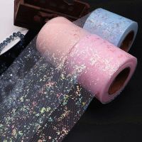 hot【cw】 Tulle Roll 6cmx25yards Tape for and Wedding Supplies Baby Shower Tutu Skirt