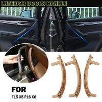 3Pcs Inner Door Handle Door Armrest Cover 51417345331 51417345332 for-BMW X5 F15 X6 F16