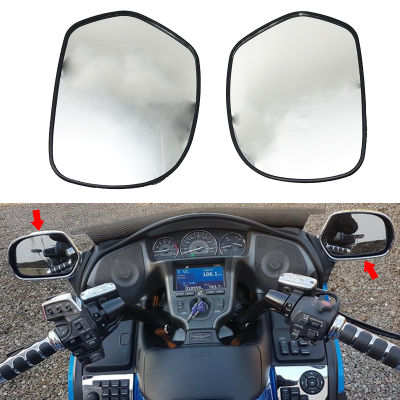 กระจกมองหลังใสด้านซ้ายและขวาสำหรับ Honda Gold Wing 1800 GL 1800 2001-2012 F6B 2013-2016 2015