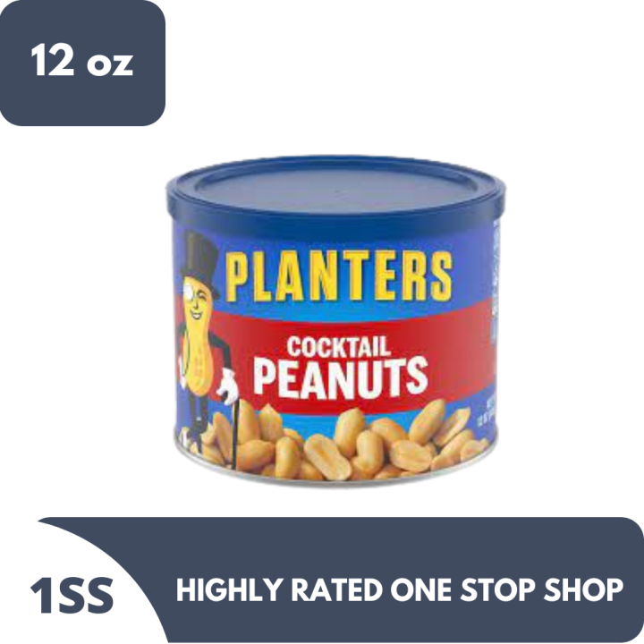 Planters Cocktail Peanuts 12 oz Lazada PH