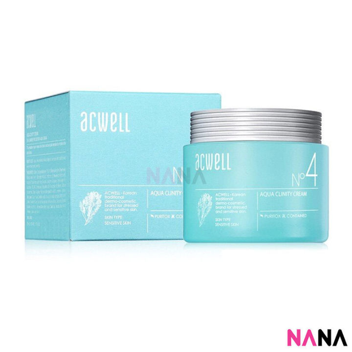 Acwell No4 Aqua Clinity Cream 50ml | Lazada PH