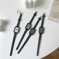 New French square watch female student ins style simple temperament small and exquisite casual minimalist literary Korean version