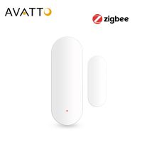 【hot】☃▦✙  Tuya Zigbee Door SensorSmart Open/Closed DetectorsSmart Window Sensor with AlexaGoogle Hub