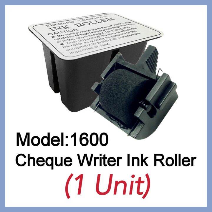 (1 Unit) Cheque Writer Ink Roller Model 1600 Lazada
