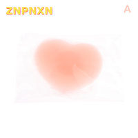 ZNPNXN แผ่นปิดหัวนมบางรูปหัวใจ1คู่ติดแน่นที่ปิดเต้านมซิลิโคนสำหรับผู้หญิงบราแบบเหนียวเทปหน้าอกที่มองไม่เห็นสำหรับทุกสภาพผิว