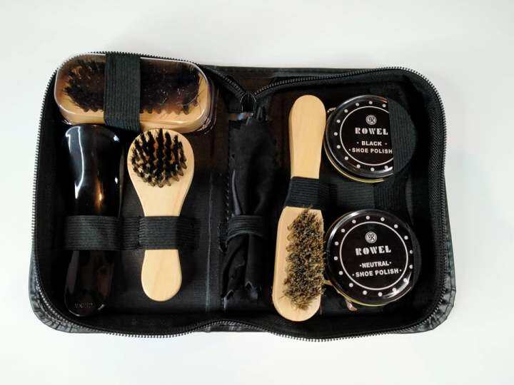 Shoe Polish Travel Kit 8in1 Lazada PH