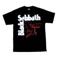 Hot sale BLACK SABBATH band  graphic Mens 100% Cotton Round Neck Short Sleeve T-Shirt  Adult clothes