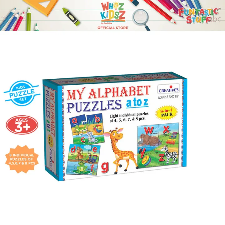 Whiz Kidsz My Alphabet Puzzles A To Z Educational Puzzles For Kids Whiz kidsz my alphabet puzzles a to z educational puzzles for kids